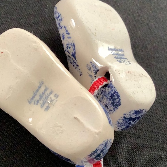 Delf Holland Clogs Miniature ceramic Dutch - Picture 5 of 8
